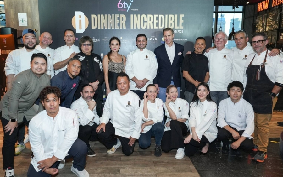 6ty Degrees to Launch “DINNER INCREDIBLE THAILAND 2025” - TRAVELINDEX